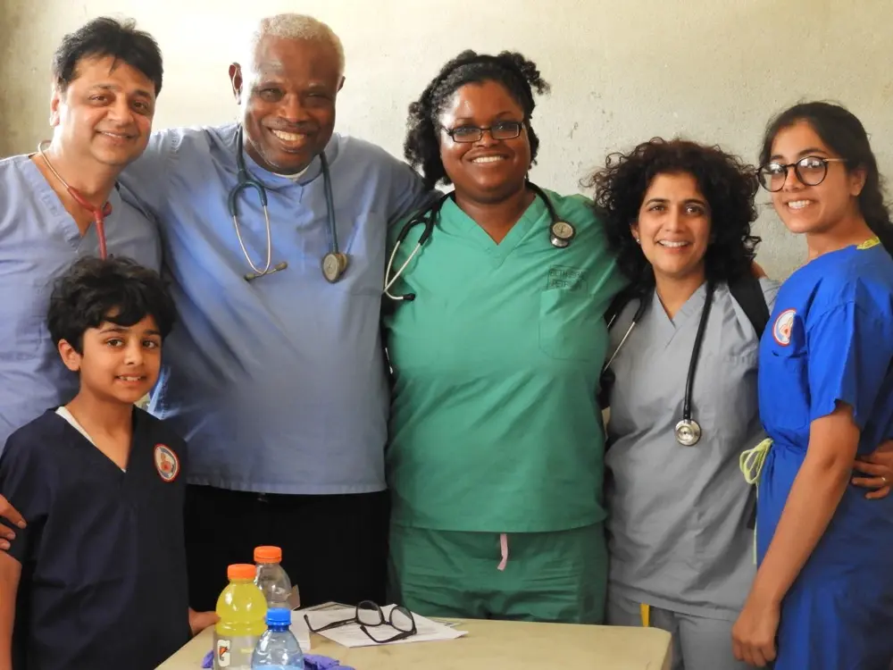 Our volunteer medical team in Haiti